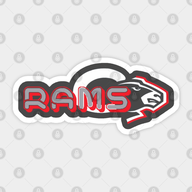 RAMS Sticker by salikansalikun